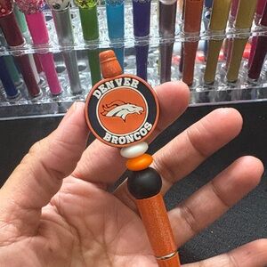 Denver Broncos Orange Pen